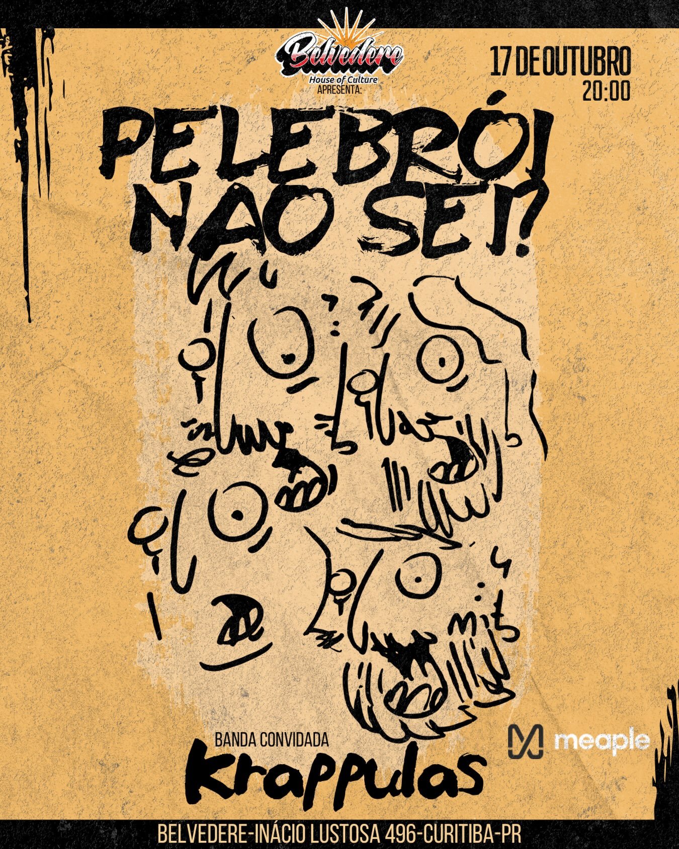 Pelebrói Não Sei? & Krappulas em Curitiba