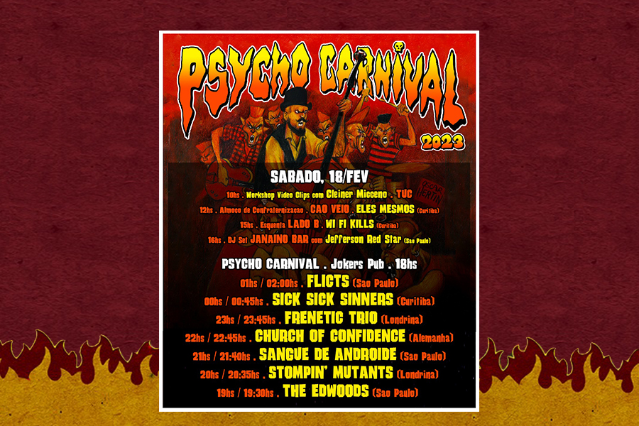 Psycho Carnival 2023. Noite 02